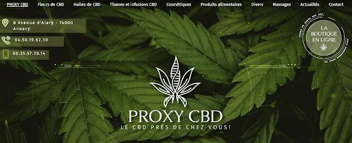 Proxy-Cbd à Annecy - France