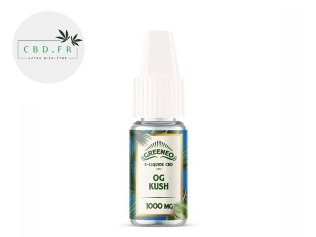 E liquide OG Kush CBD (100mg) - Greeneo