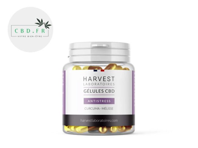 Gélules CBD 1500mg Antistress - Harvest Laboratoires