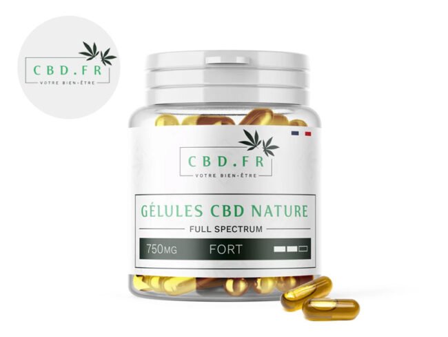 Gélules CBD 750mg - CBDfr