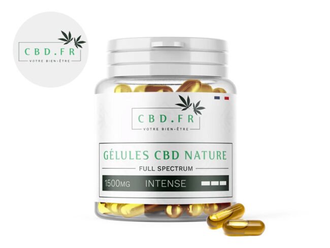 Gélules CBD 1500mg - CBDfr