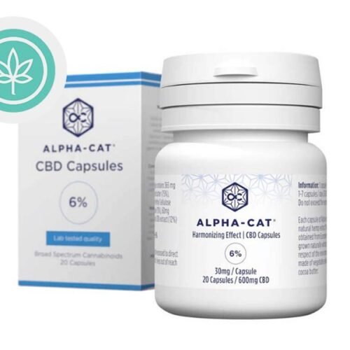 Capsules CBD 600mg - Alpha-Cat