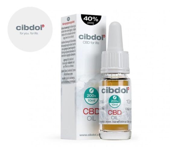 Huile CBD 40% Bio (10ml) - Cibdol