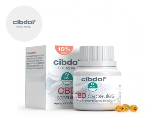 Gélules CBD 1000mg - Cibdol