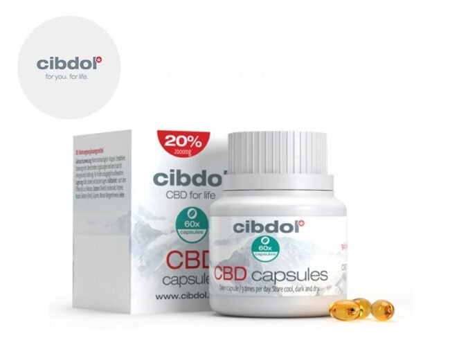 Gélules CBD 2000mg - Cibdol