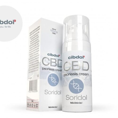 Crème CBD contre le Psoriasis Cibdol