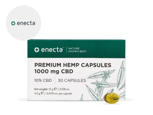 Capsules CBD 1000mg - Enecta