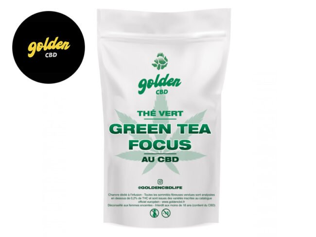 Infusion CBD Green Tea Focus - Golden CBD