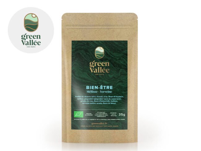 Infusion CBD Bien-être - Green Vallée