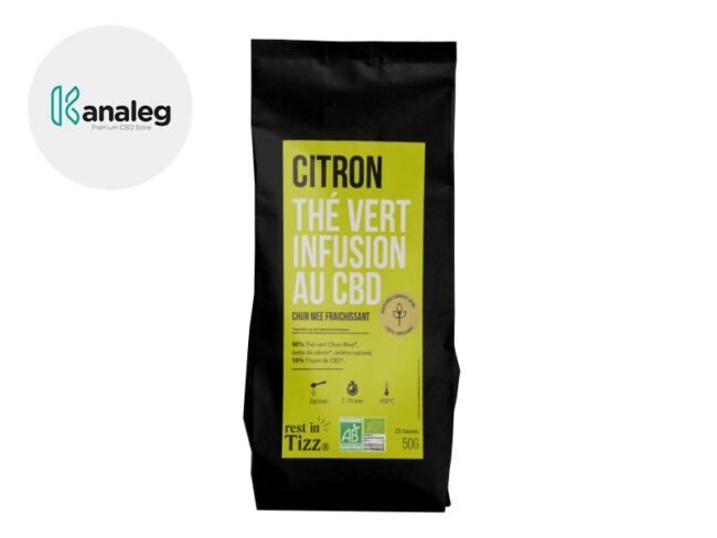 Infusion CBD Thé bio Citron - Tizz