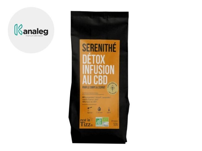 Infusion CBD Tisane bio Sérénithé - Tizz