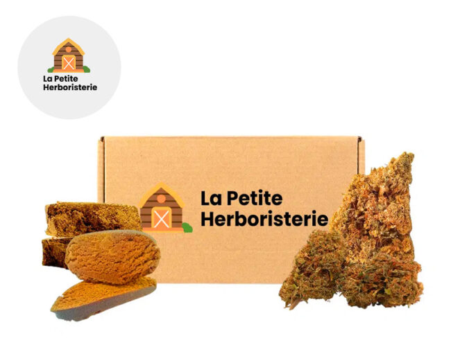 Coffret CBDP 2 fleurs 2 résines (20g) - La Petite Herboristerie