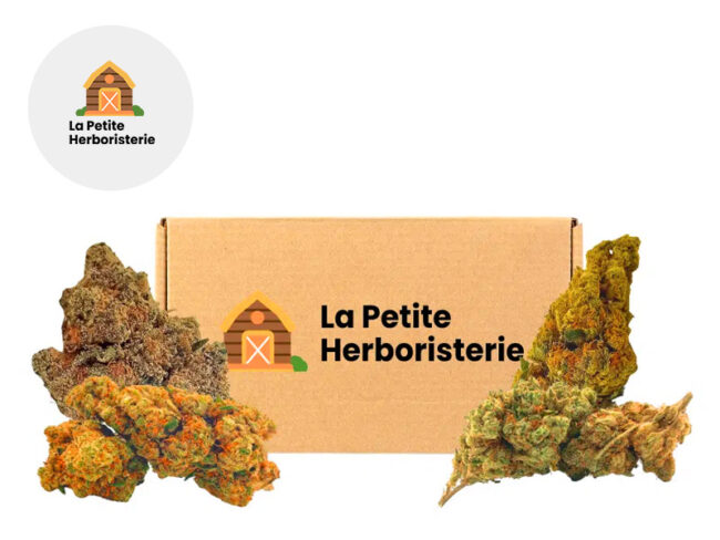 Coffret CBDP 4 fleurs (20g) - La Petite Herboristerie