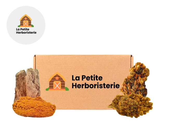 Coffret CBN 2 fleurs 2 résines (20g) - La Petite Herboristerie