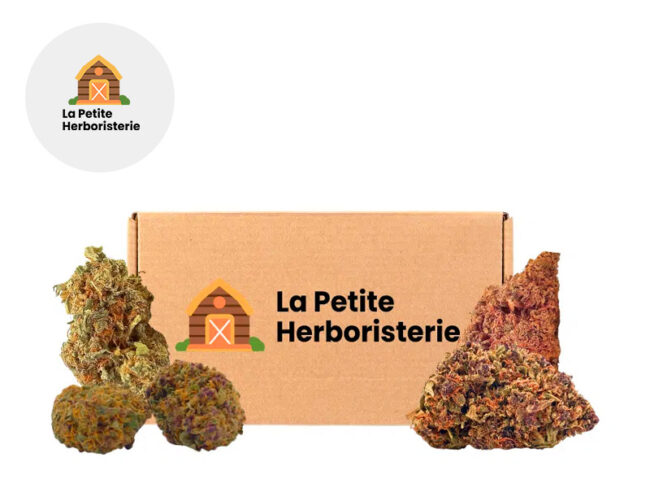 Coffret CBN 4 fleurs (20g) - La Petite Herboristerie