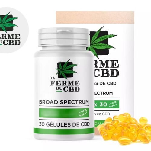 Capsules CBD 750mg - La Ferme du CBD