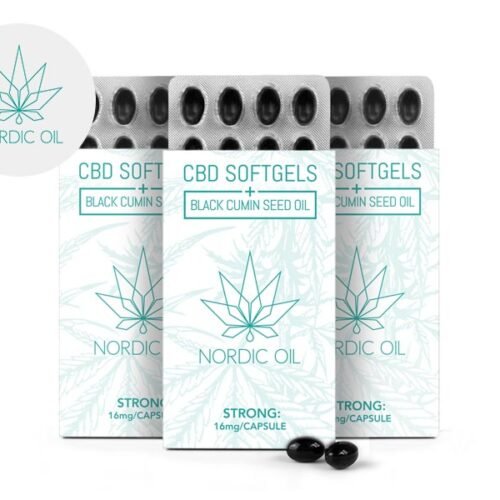 Capsules CBD 2880mg - Nordic Oil