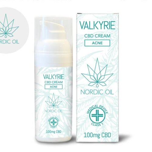 Crème CBD contre l'acné Nordic Oil