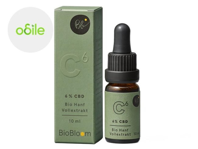 Huile CBD 6% Bio (10ml) - Odile Green