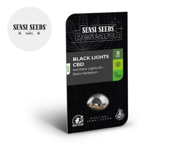 Graines Black Lights CBD autofloraison - Sensi Seeds