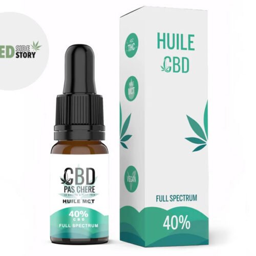 Huile CBD 40% Bio (10ml) - Weed Side Story