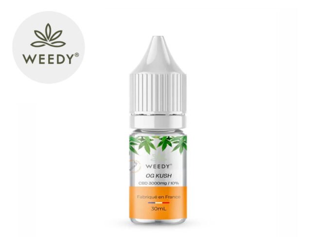 E liquide OG Kush CBD (500mg) - Weedy