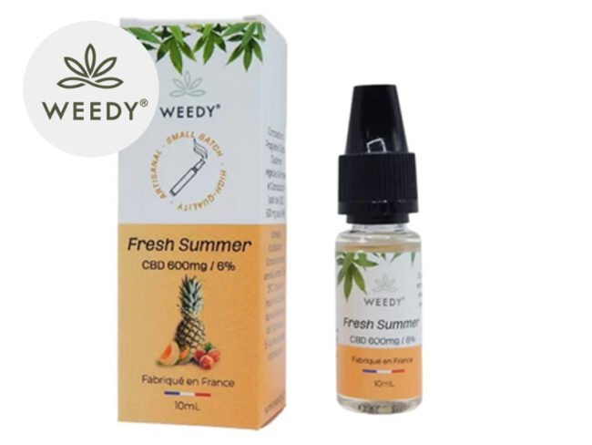 E liquide Fresh Summer CBD (600mg) - Weedy