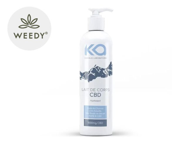 Lait pour le corps au CBD Kanolia